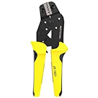 Meterk 4 en 1 Kit de Herramientas de Crimper de Alambre- Wire Crimper Terminal de Trinquete Pinzas de Crimpado Pinza de…